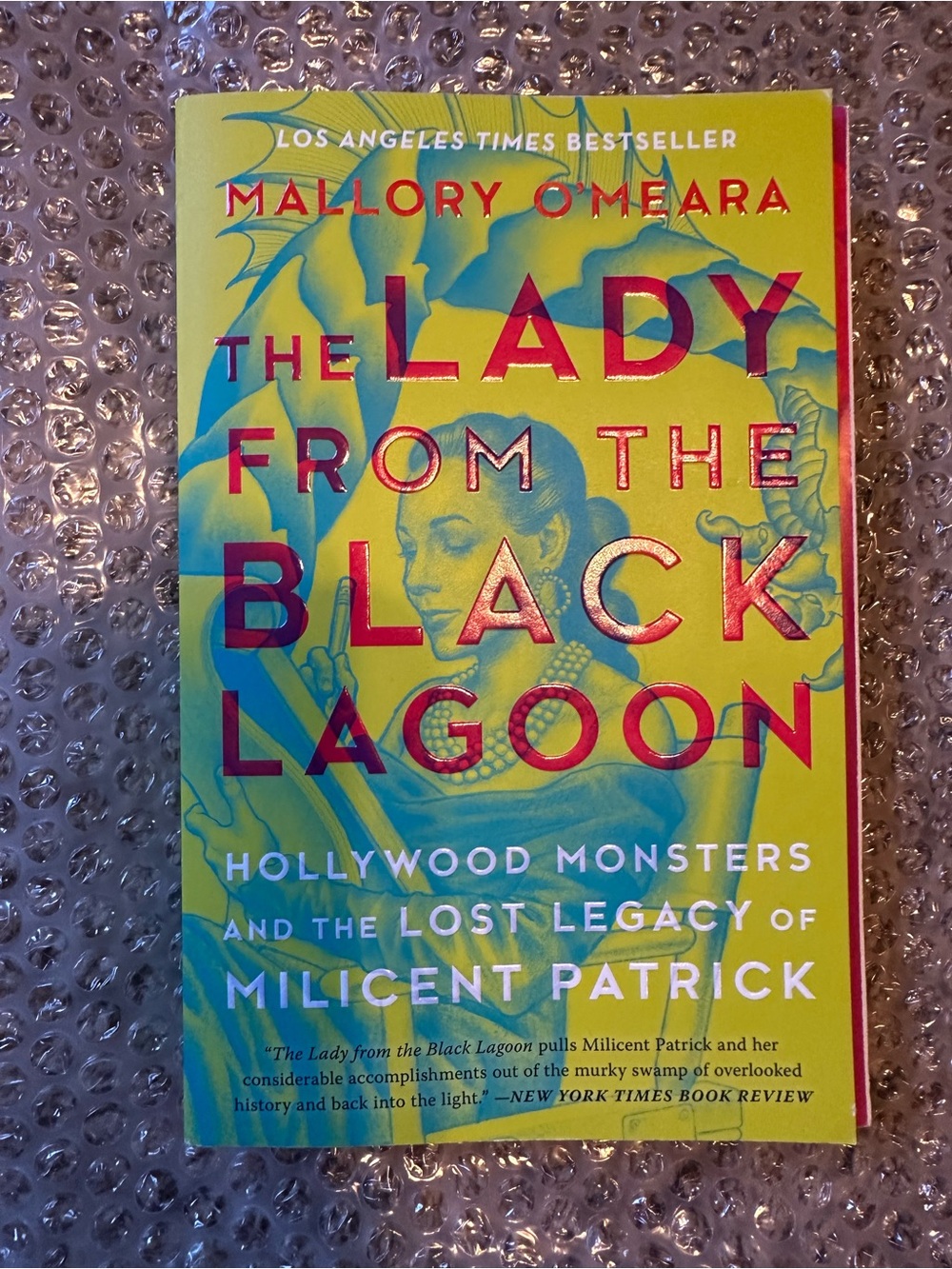 The Lady from the Black Lagoon — Yellow/Blue Paperback